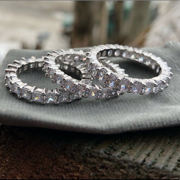 STERLING SILVER 3 STACKS - Picture 2 of 7